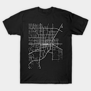 Gainesville Florida Map | Map Of Gainesville Florida | Gainesville Map T-Shirt